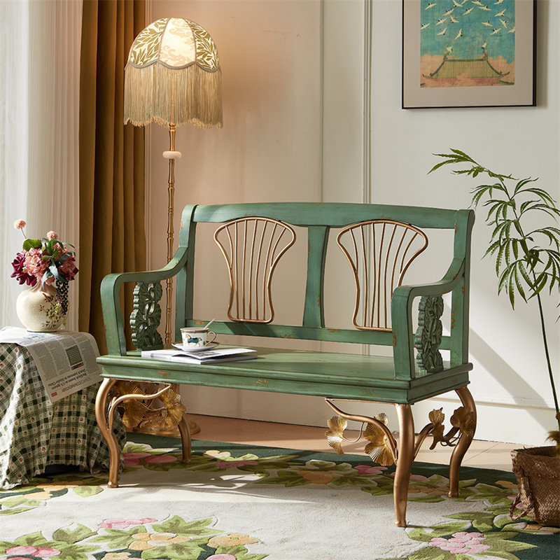 Banc vert American Retro