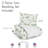 Botanical Floral Leaf Twin Comforter Set by Sweet Jojo Designs