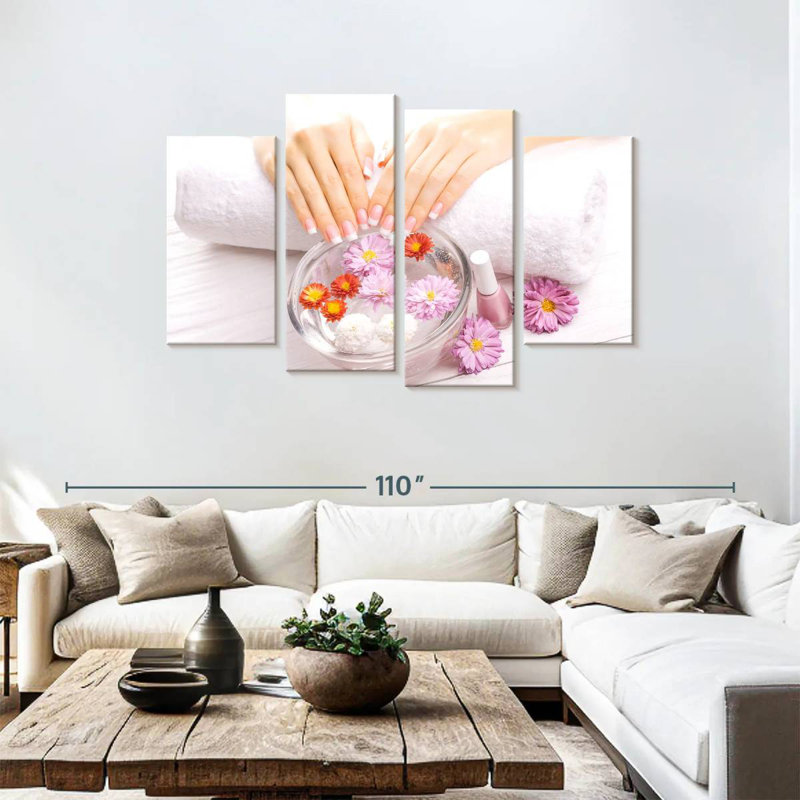 Kerrick Spa Nail Soak, 48" H x 75" W