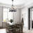 Lustree 6 lumières façon bougie/classique Eastcotts