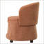 Fauteuil orange pour animaux avec coin caché, tabouret convertible, rangement et capacité de charge de 220 lb-131279298