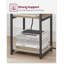 Alce End Table with Built-In Outlets-394266558