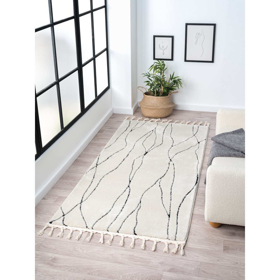 Teppich Serenity Tapis weiß