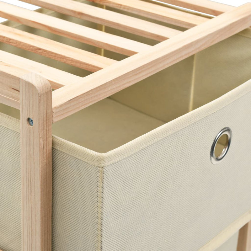 Deegan 32cm W Manufactured Wood Storage Rack