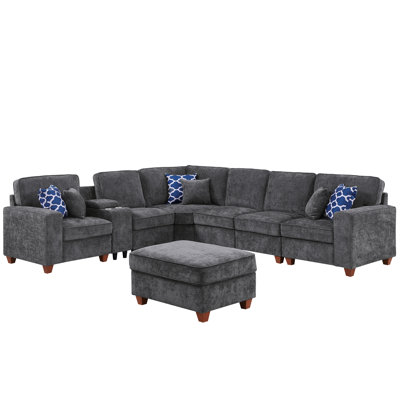 Naomi Piece Upholstered Sectional