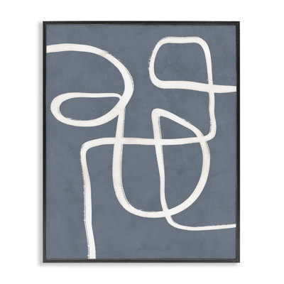 «Freeflow Line» sur art giclée encadrée par Nina Blue