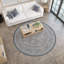 Tapis gris / bleu acier Hobbs-27337279