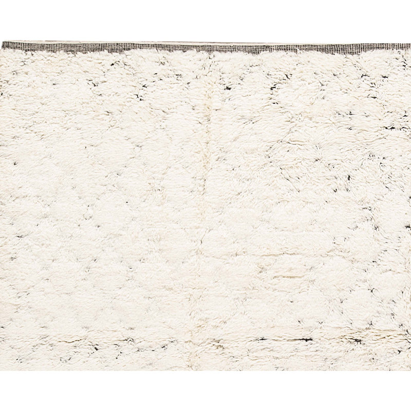 Wool Geometric Area Rug, Rectangle 10' x 14'