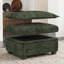Repose-pieds en chenille avec rangement Luna-108055243