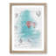 Hot Air Balloons on the Rise in Abstract - Picture Frame Graphic Art Print-55763852-55763853