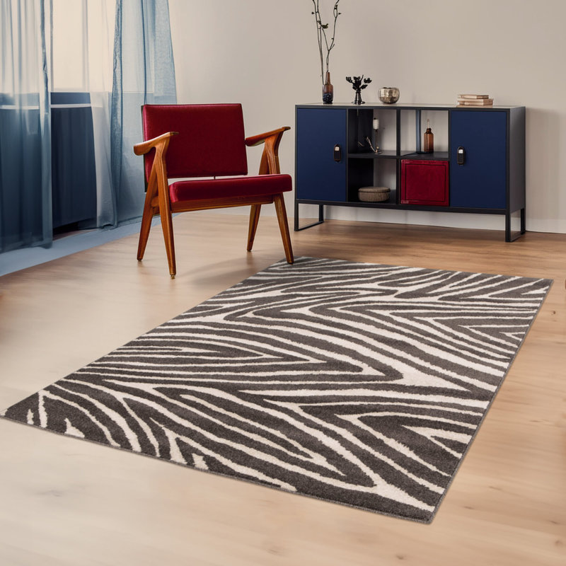 Abstract Area Rug, Rectangle 160 x 230 cm