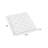 2" White Cotton Queen Mattress Topper