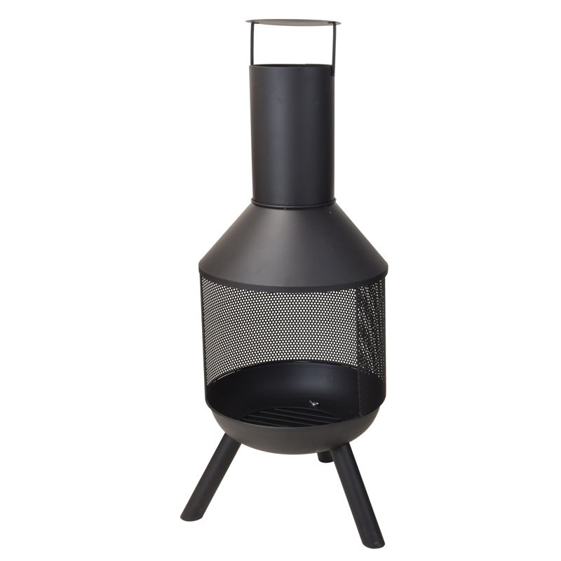 Sharlyn Steel Smokeless Outdoor Fireplace