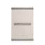Hand Hooked Area Rug in Pewter/Ivory-97882049