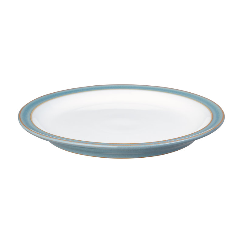 Azure Set of 4 Rimmed Dinner Plates