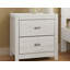 Cadre de lit en bois massif robuste avec 2 tables de chevet Albany-100150068-100150074