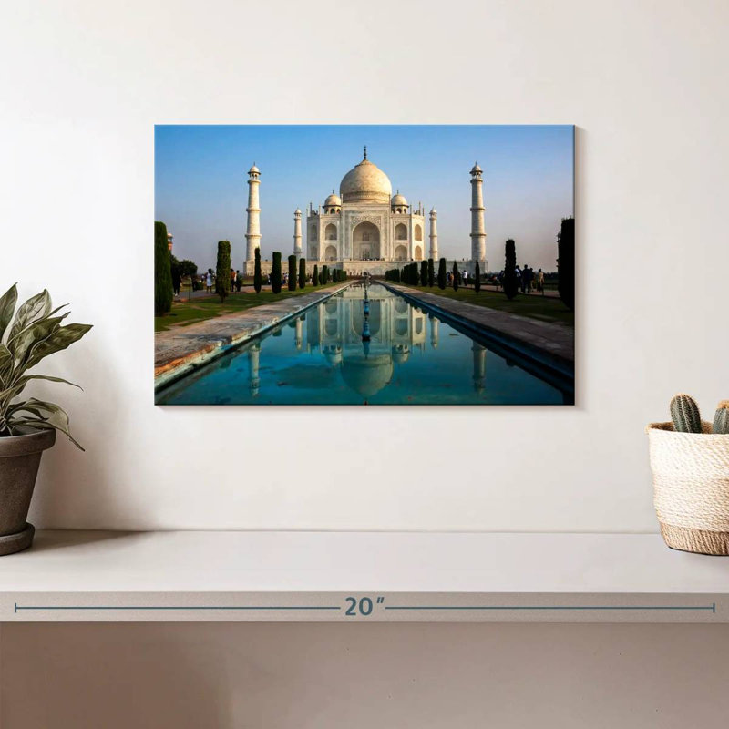 Réflexion de piscine Adella Taj Mahal, H 8 po x l 12 po