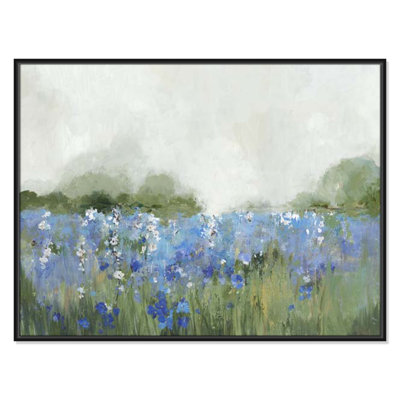 Meadows Bluebels Field "Meadows Bluebells Field" Print