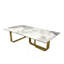 Table basse moderne avec plateau en pierre frittée Modern-459994424