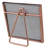 Classical RectangularPhoto Picture Frame with Easel Back - Rose Gold-46352693