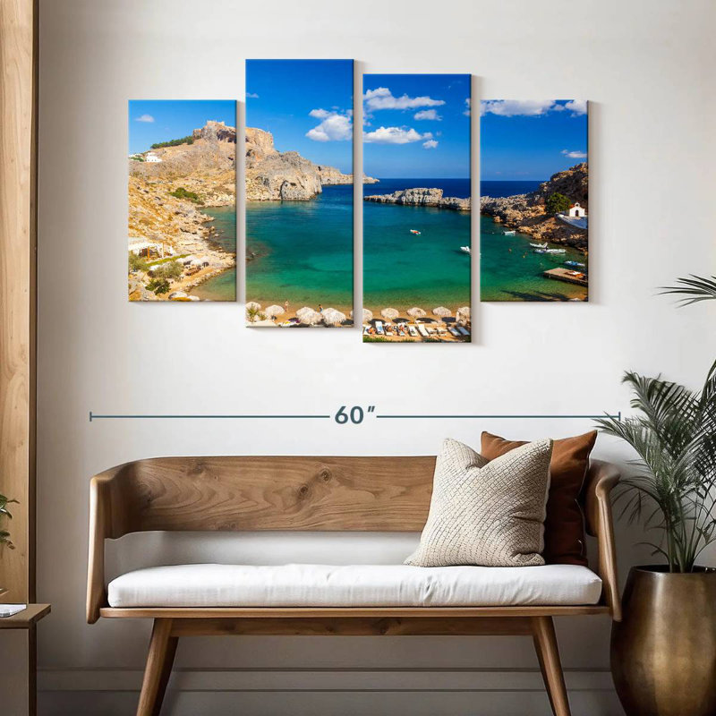 Gillard Beautiful Cove Beach, H 32 po x l 52 po