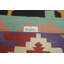 Tapis oriental en laine Kilim 8 x 10