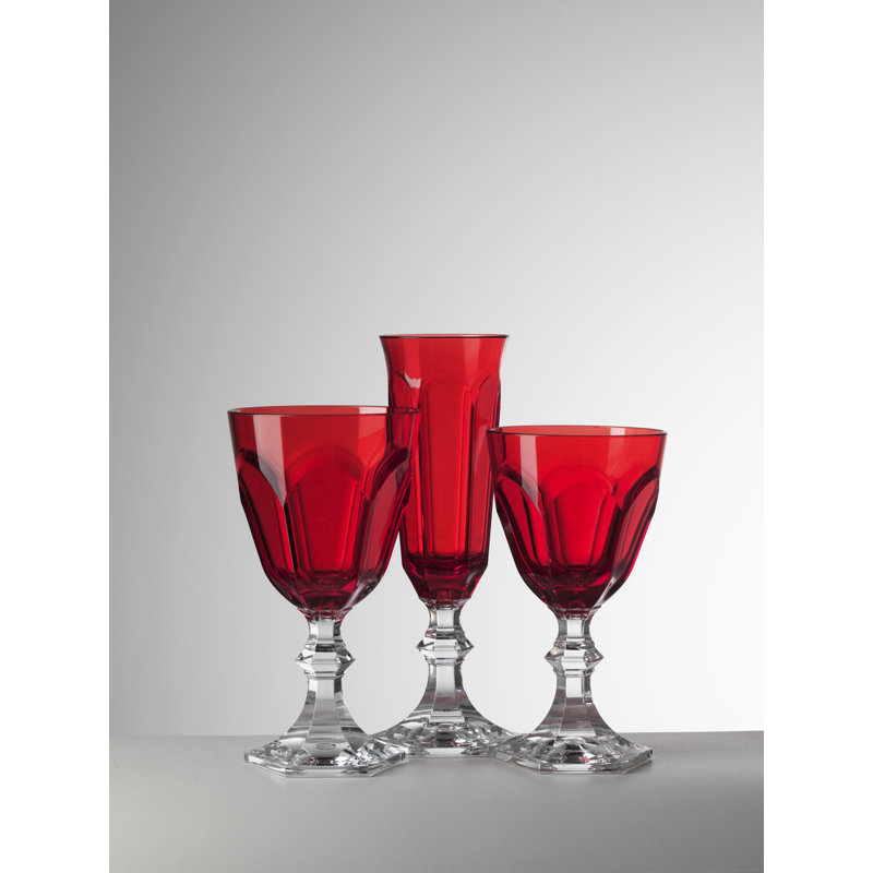 Dolce Vita Goblet, 7.75 oz,, Red