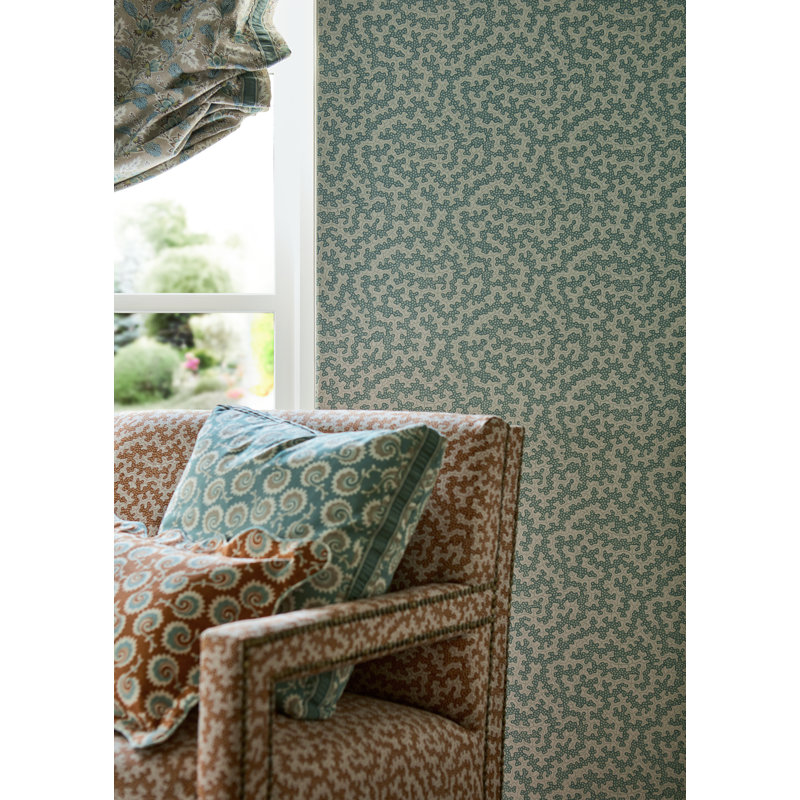 Truffle 10.05m x 52cm Matte Wallpaper Roll, Green