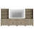 Scarlett Entertainment Center With Bookshelves, Farmhouse Wall Unit TV Stand With Doors & Drawer, Bedroom & Home Theater-1471425907