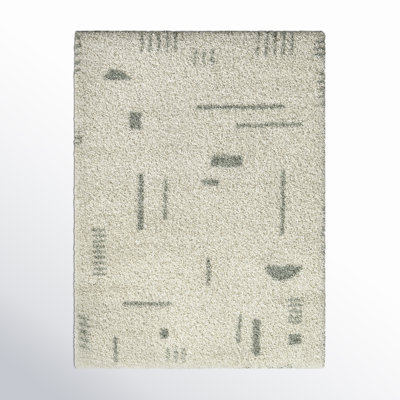 Morin Geometric Shag Area Rug
