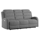Dulan 78.35'' Upholstered Power Reclining Sofa