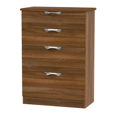 Fully Assembled Ratley 4 Drawer 76.5Cm W Chest of Drawers