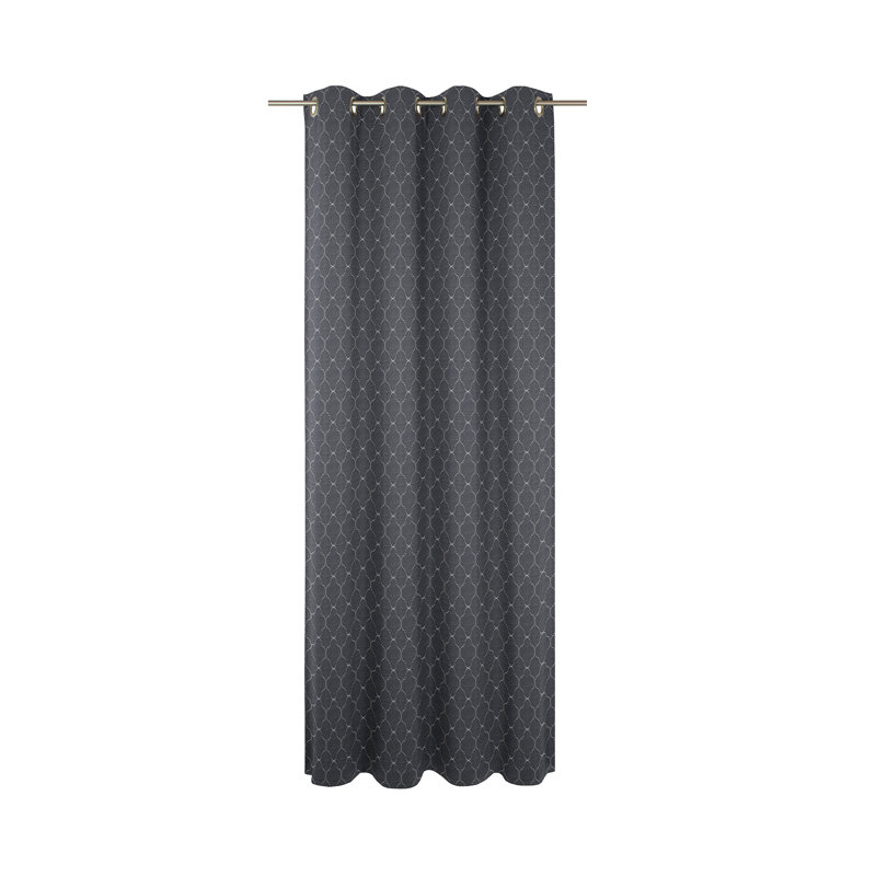 Uppingham Eyelet Opaque Curtain, Dark Beige, 145 W x 145 D cm