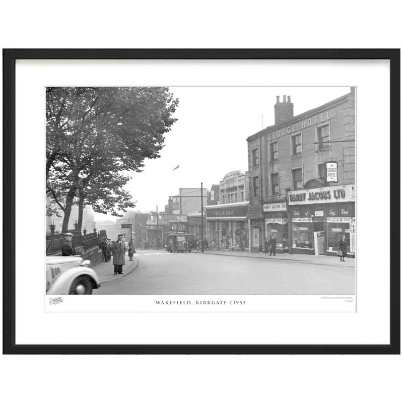 Wakefield, Kirkgate C1955 by Francis Frith - Single Picture Frame Print, 40cm H x 50cm W x 2.3cm D