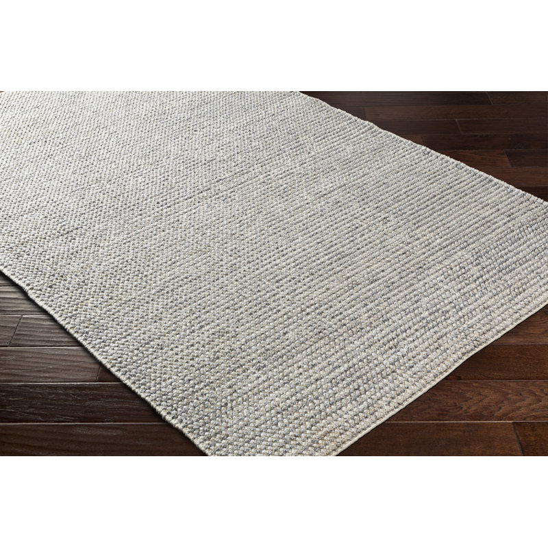 Striped Area Rug, Rectangle 12' x 15', Gray