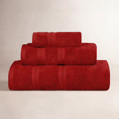 3-Piece Cotton Bath Towel Set