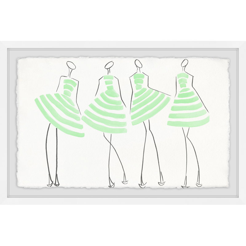 Les Clochettes - Single Picture Frame Print, 20 cm H x 30 cm W x 4 cm D