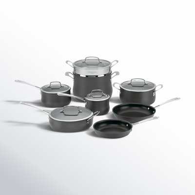 Cuisinart 13 Pieces Non Stick Hard-Anodized Cookware Set