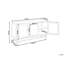 Kirrah 115cm Sideboard