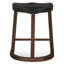 Hampton Upholstered Stool with Solid Wood Frame