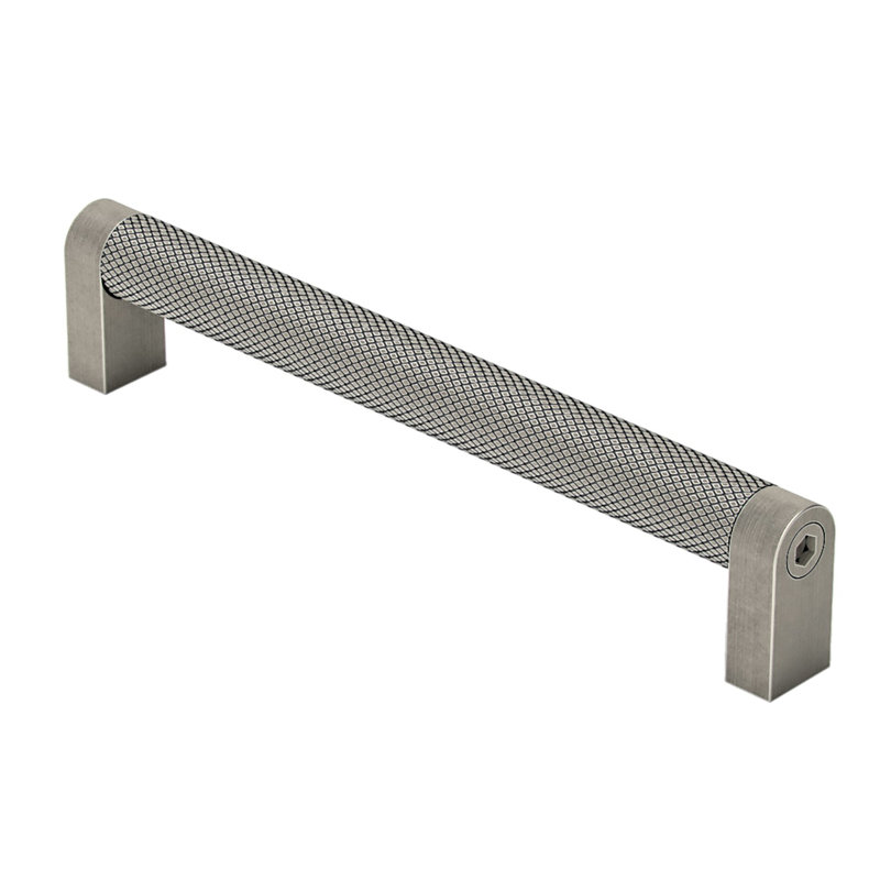 Poignée barre 6 5/16 po Allen Granado, Nickel antique