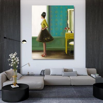 Lark Manor™ Hill, Janet Gallery Wrapped Canvas Art Titled: The Magic of Miss Evans