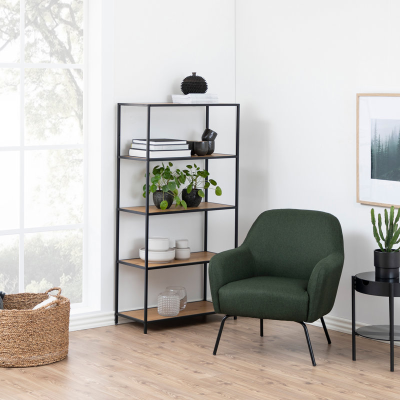 Blackwell 150cm H x 77cm W Steel Standard Bookcase