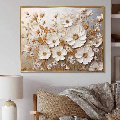 Elegant Minimalism Florals In Every Season I - Seasonal Flowers Framed Prints