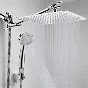 Pomme de douche à haute pression avec pomme de douche à main combinée