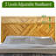 Sierra Solid Wood Bed Frame with Adjustable Headboard / Handcrafted Platform Bed-1020736583-1020696902