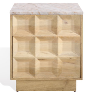 Paxter Marble Top Nightstand