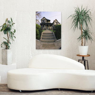 Facade of a house Birthplace of Martin Luther King Jr Atlanta Georgia USA 1 Piece Wrapped Canvas Wall Art
