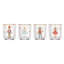 Lenox Nutcracker Ballet DOF Glasses, Set of 4