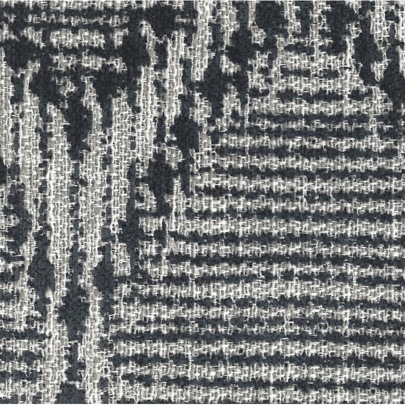Fauteuil Huckabee, 100 % polyester gris